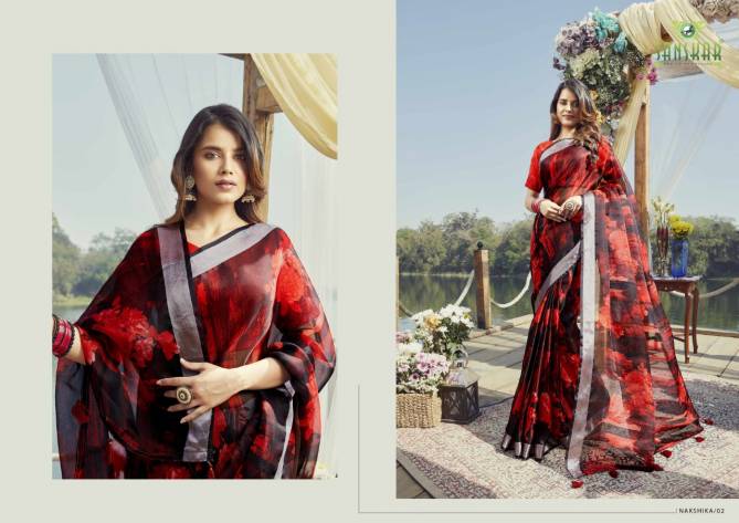 Sanskar Khushnuma New Exclusive Wear Designer Organza Net Saree Collection